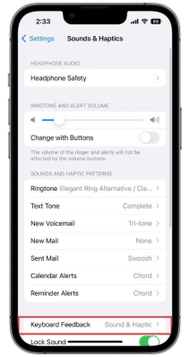 How to Activate Keyboard Haptics on iPhone