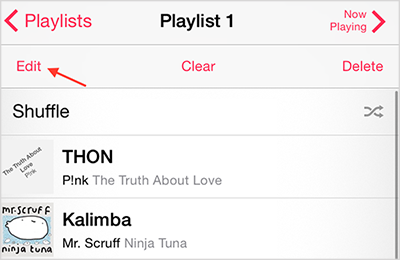 How to Add Songs to Playlist on iPhone – Step 2