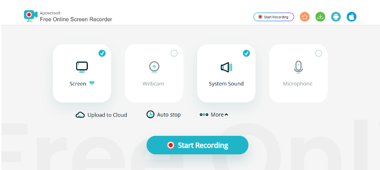 Adjust Parameters for Recording