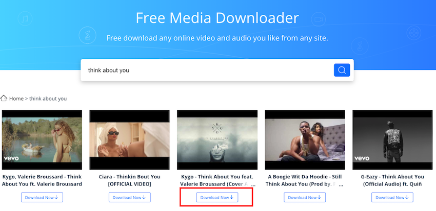 Free Music & Video Downloader 2.88 free download