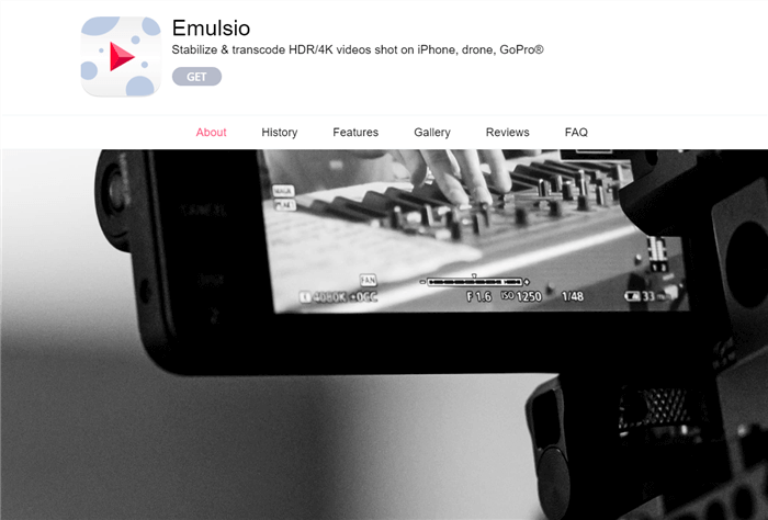 AI Video Stabilizer - Emulsio