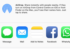 Airdrop Photos to iPhone/iPad or Computer