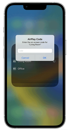 AirPlay Code Insertion