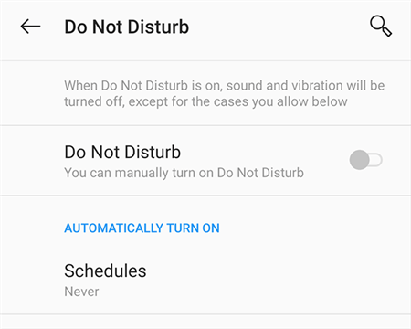 Turn Off DND on Your Phone