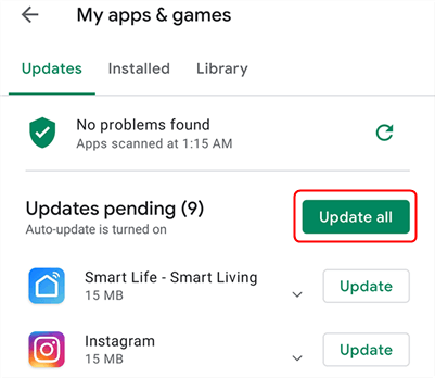 Update All your Apps