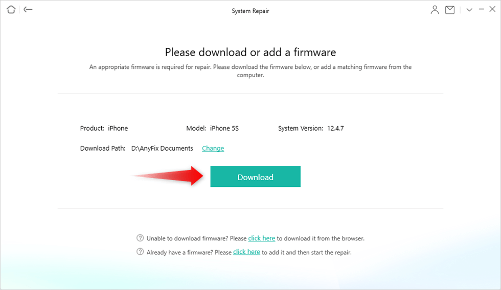Download the Firmware