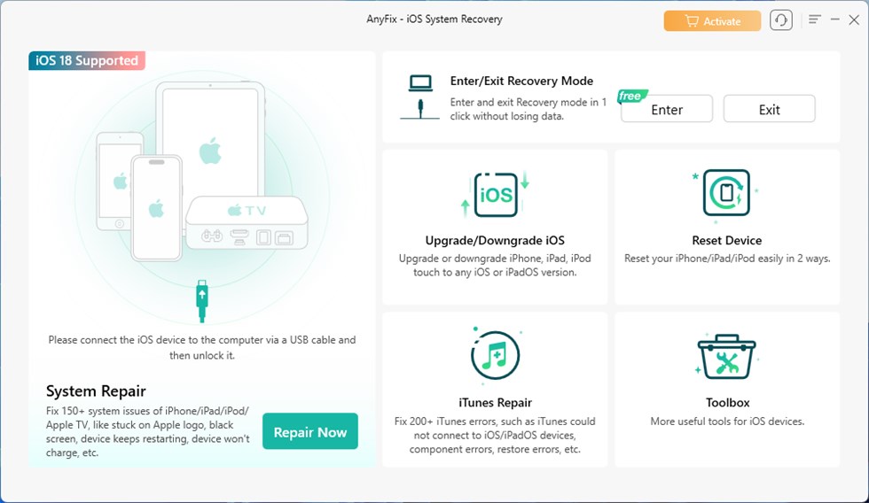 AnyFix Interface