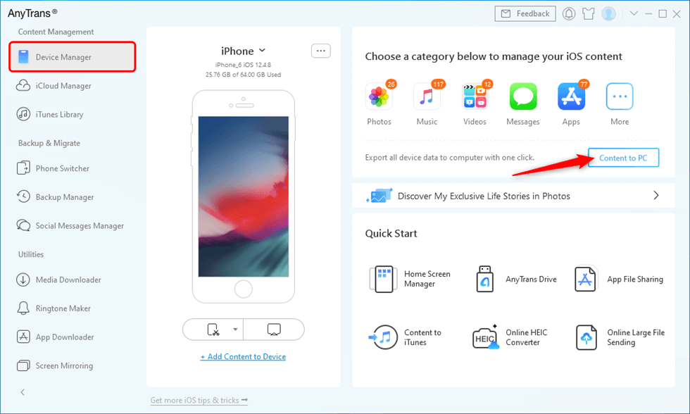 how to download apple phone pictures to pc