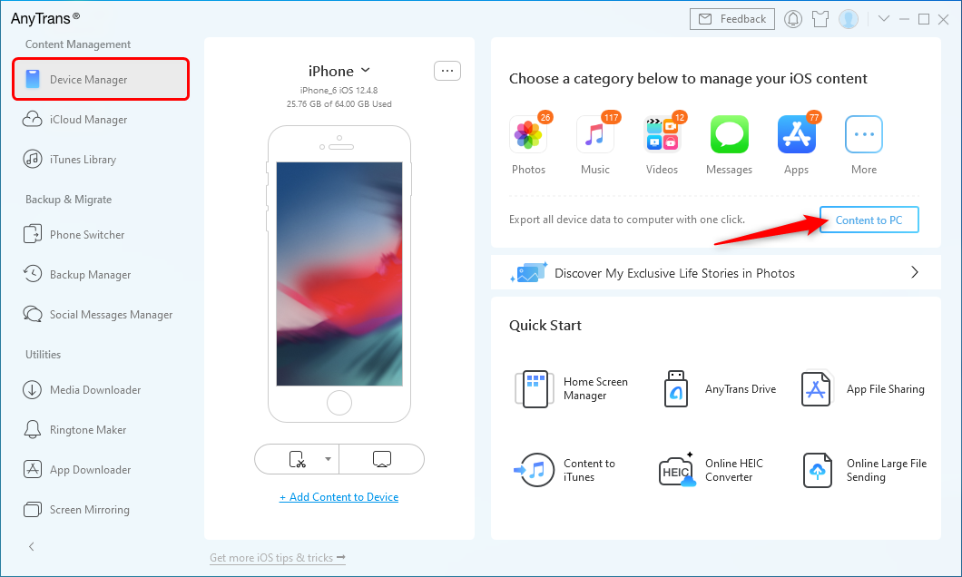 How to Connect iPhone to PC without iTunes [4 Methods]