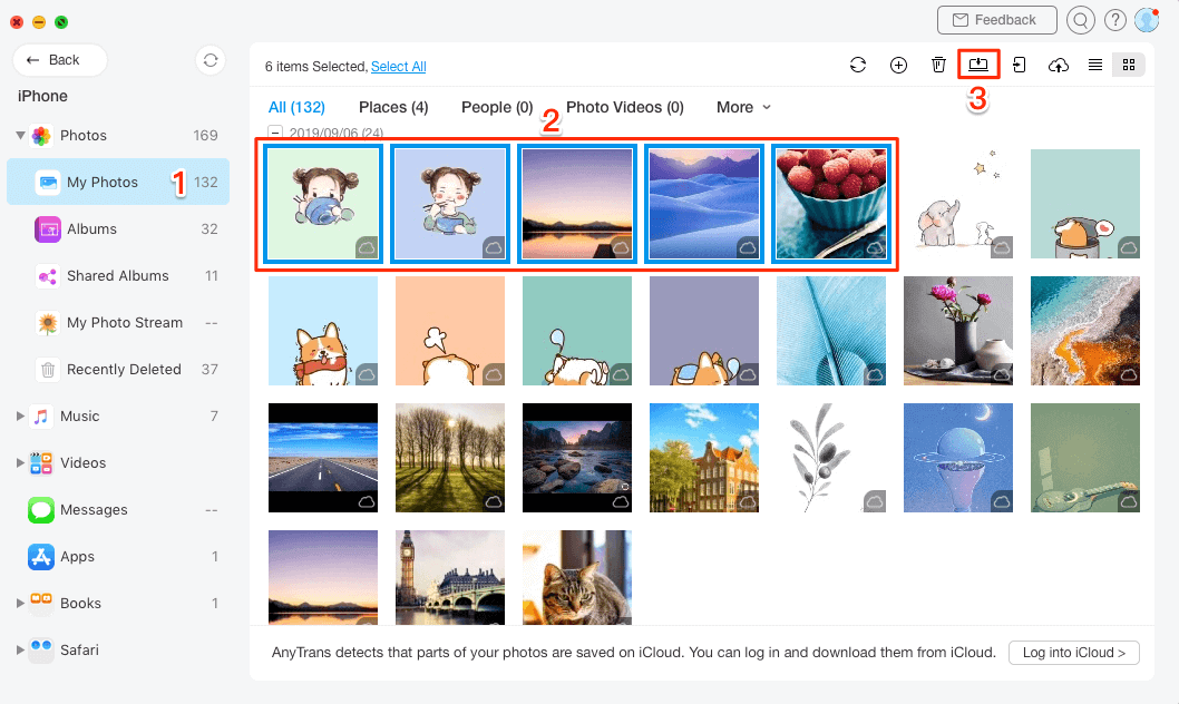 iphone does not show on photos app on mac for imports