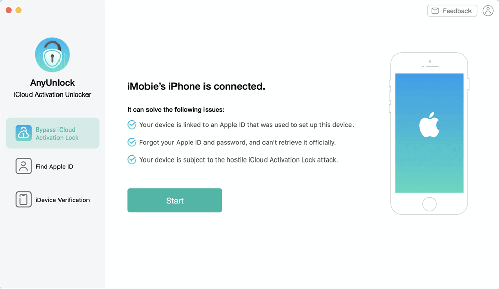 Bypass iCloud Activation Lock and Start