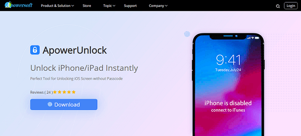 Apple ID Removal Tools - ApowerUnlock