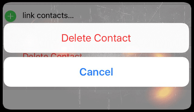 Delete Any Missing or Problematic Contacts