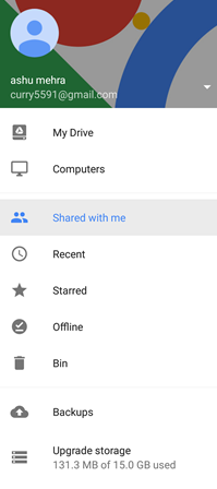 How to Download Shared Files from Google Drive - Step 1