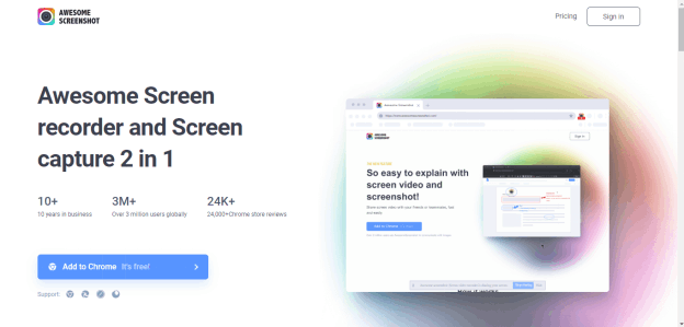Awesome Screenshot and Screen Recorder for Chromebook