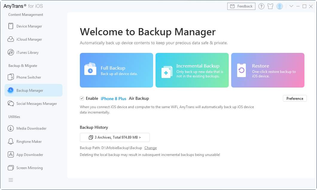 How to Backup iPhone Automatically