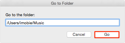 Back Up iTunes Library Manually – Step 2