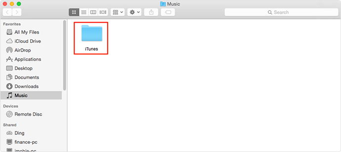Back Up iTunes Library Manually – Step 3