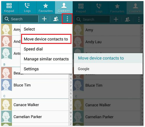 How to Backup Android Phone Contacts to Google