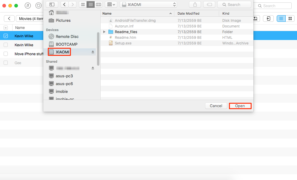 Backup iPad Videos to USB/Flash Drive with AnyTrans – Step 2