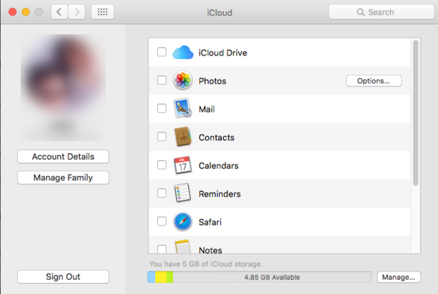 How to Backup MacBook Pro to iCloud − Step 2