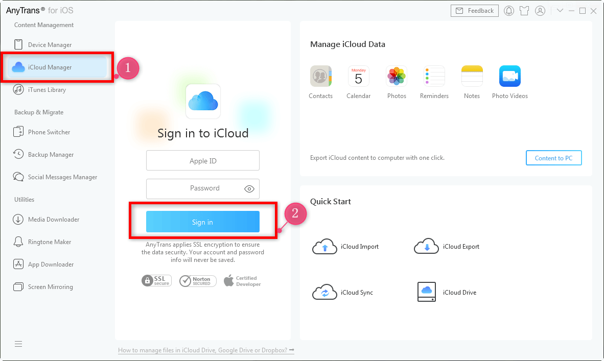 how to backup iphone to icloud on pc