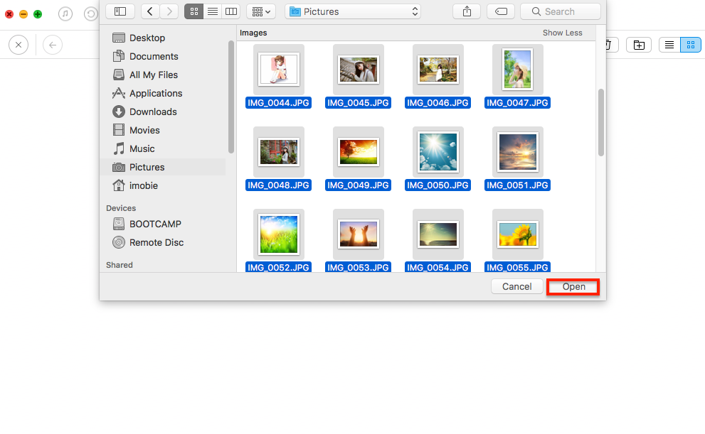 How to Backup Photos to iCloud Drive with AnyTrans - Step 3