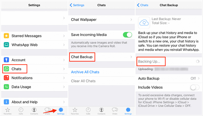 How To Turn Off Whatsapp Backup In Iphone