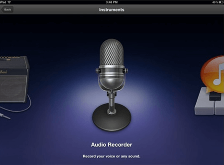 Audio Record Software - Apple Garageband