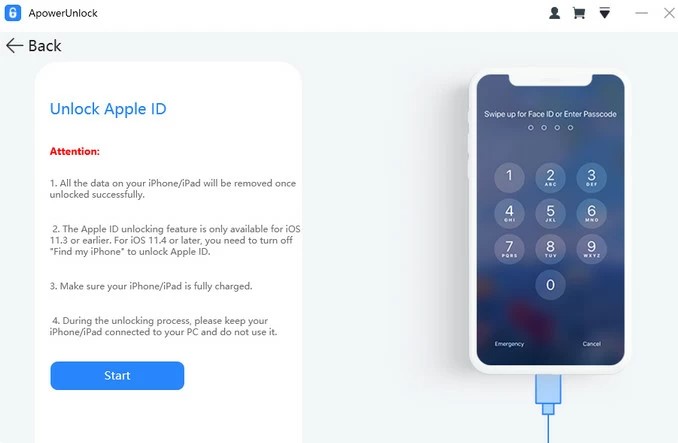 ApowerUnlock Homepage