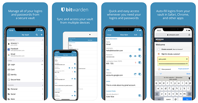 Bitwarden iOS Password Manager