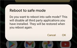 Boot Your Device into Safe Mode