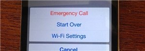 Bypass Activation Screen without SIM Card via the Emergency Call