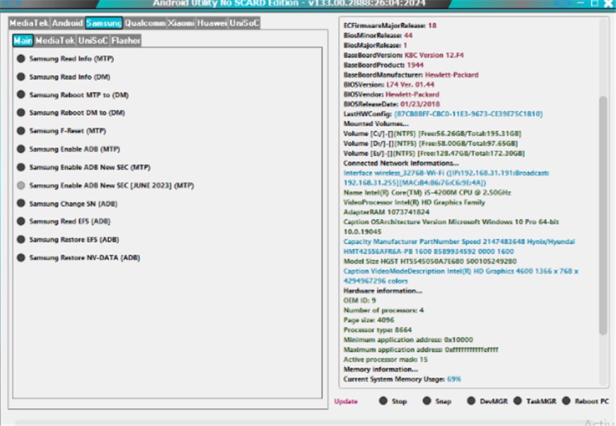 Bypass FRP on Android Utility Tool