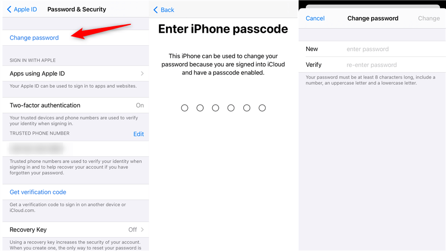 iphone asking for password wrong apply id