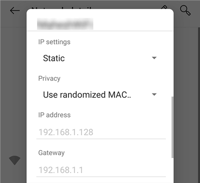 Use a Static IP on Your Android Device