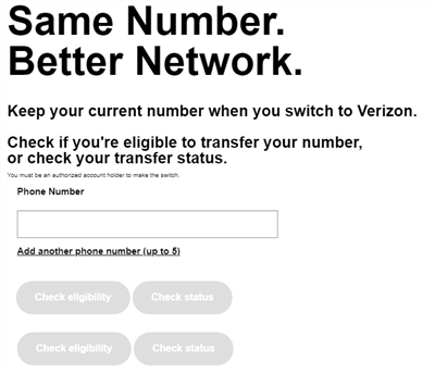Check Eligibility to Switch from T-mobile to Verizon