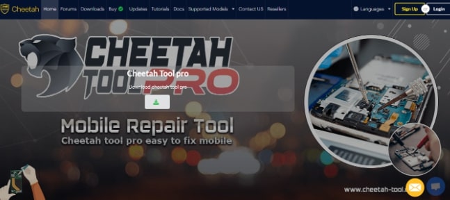 Cheetab Tool Pro Interface