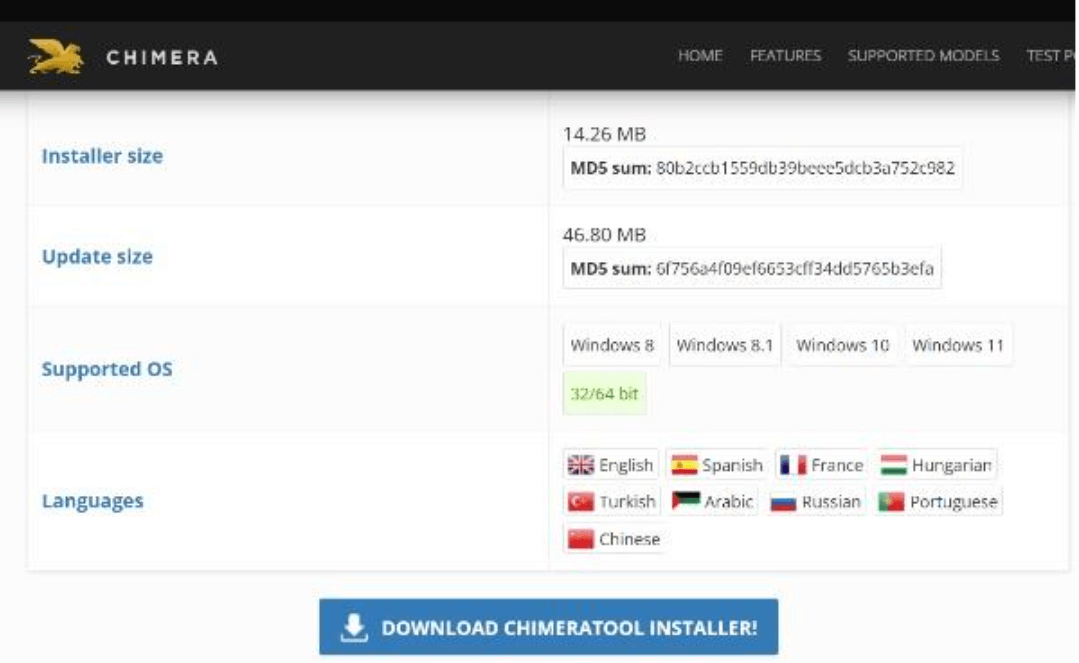 Chimera Tool Download Guide