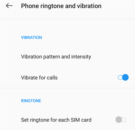Select a Different Ringtone