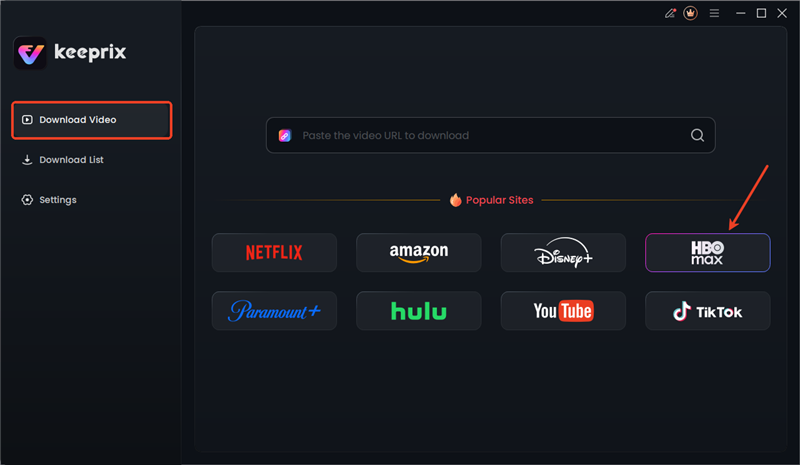 Choose Max in Keeprix