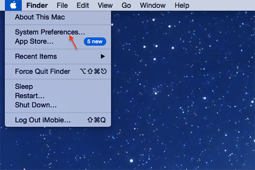 How to Choose Startup Disk on Mac – Step 1