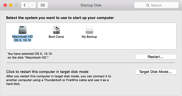 How to Select Startup Disk on Mac – Step 3