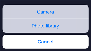 Choose a Video from Photo Library