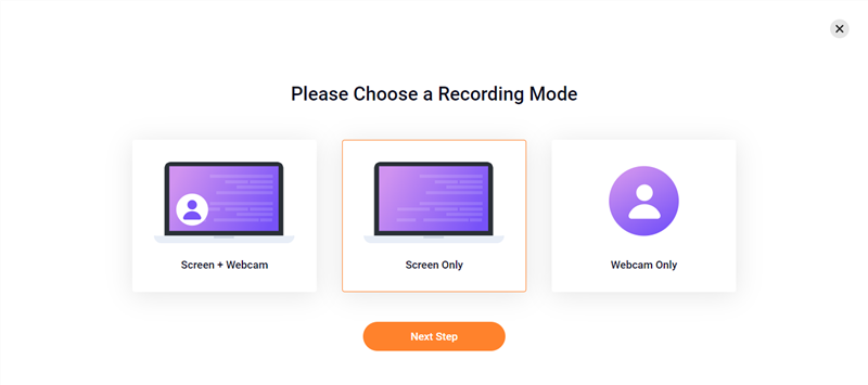 Choose Your Recording Mode