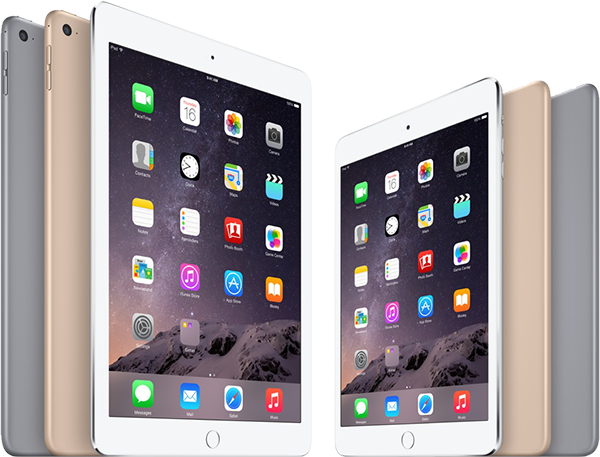 iPad Air 2 and iPad Mini 3
