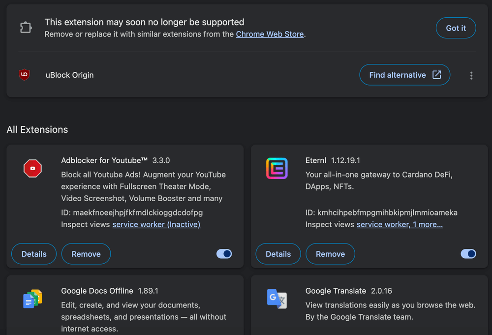 Mac Chrome Remove Extensions