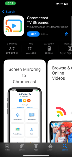 Chromecast TV Streamer