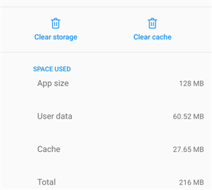Clear Keyboard Cache and Data