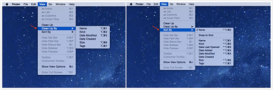 Align and Sort Desktop Items